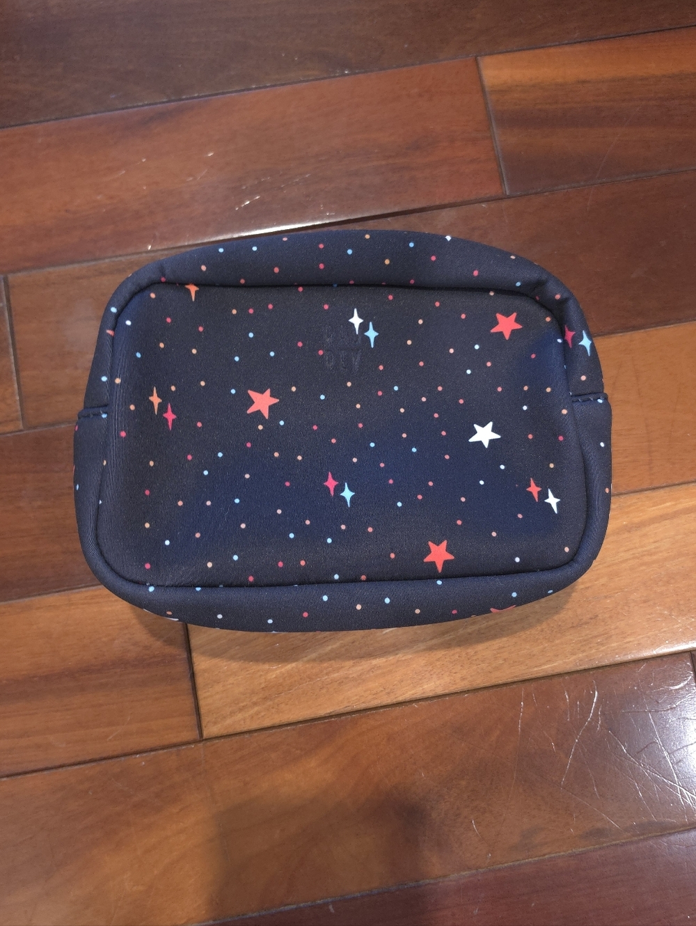 Rad Rev Zipper Cosmetic Case In Neon Stars